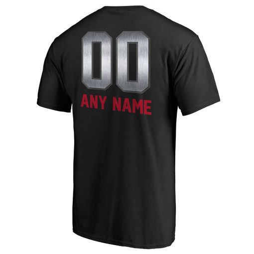 Houston Texans Personalized Midnight Mascot T-Shirt – Black - Image 3