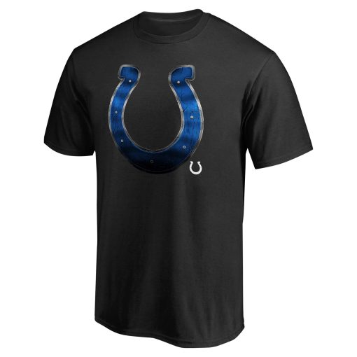 Indianapolis Colts Personalized Midnight Mascot T-Shirt – Black - Image 2