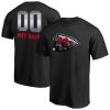 Kansas City Chiefs Personalized Midnight Mascot T-Shirt – Black