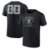 Las Vegas Raiders Stellar Personalized Name & Number T-Shirt – Black