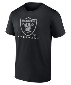 Alternative view of Las Vegas Raiders Stellar Personalized Name & Number T-Shirt – Black