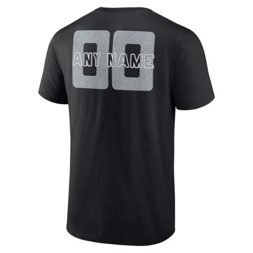 Las Vegas Raiders Stellar Personalized Name & Number T-Shirt – Black - Image 3