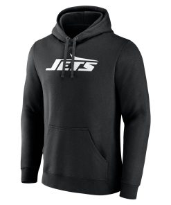 Alternative view of New York Jets Personalized Name & Number Pullover Hoodie – Black
