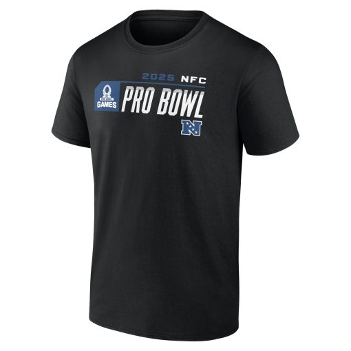 NFC 2025 Pro Bowl Pick-A-Player T-Shirt – Black - Image 2