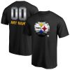 Pittsburgh Steelers Personalized Midnight Mascot T-Shirt – Black
