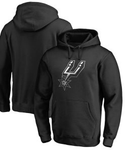San Antonio Spurs Gradient Logo Pullover Hoodie – Black