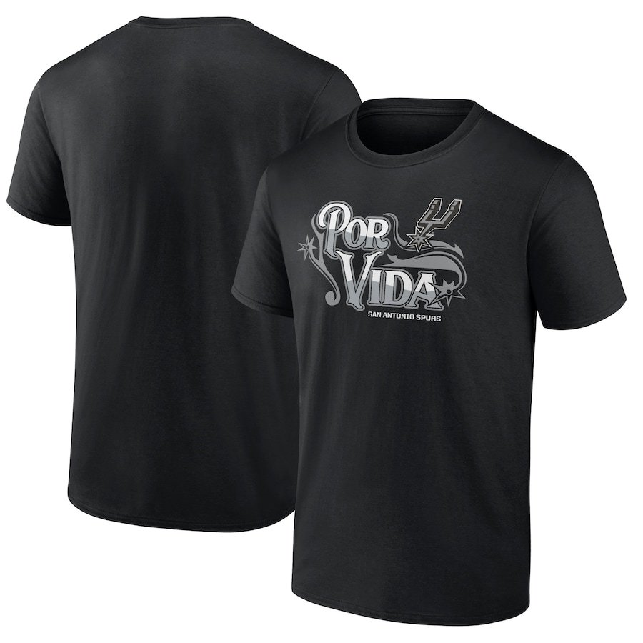 San Antonio Spurs Half Court Offense T-Shirt – Black