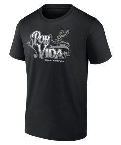 Alternative view of San Antonio Spurs Half Court Offense T-Shirt – Black