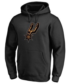 Alternative view of San Antonio Spurs Hardwood Pullover Hoodie – Black