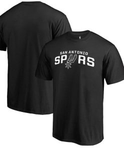 San Antonio Spurs Secondary Logo T-Shirt – Black