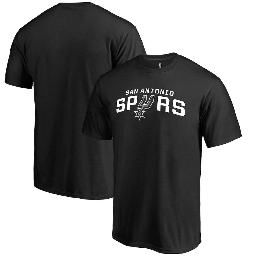 San Antonio Spurs Secondary Logo T-Shirt – Black