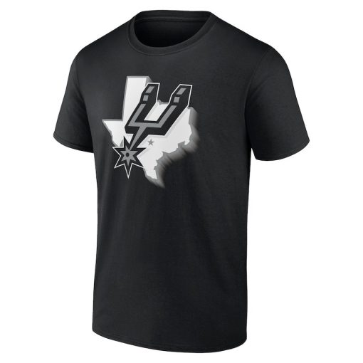 San Antonio Spurs Team Pride T-Shirt – Black - Image 2
