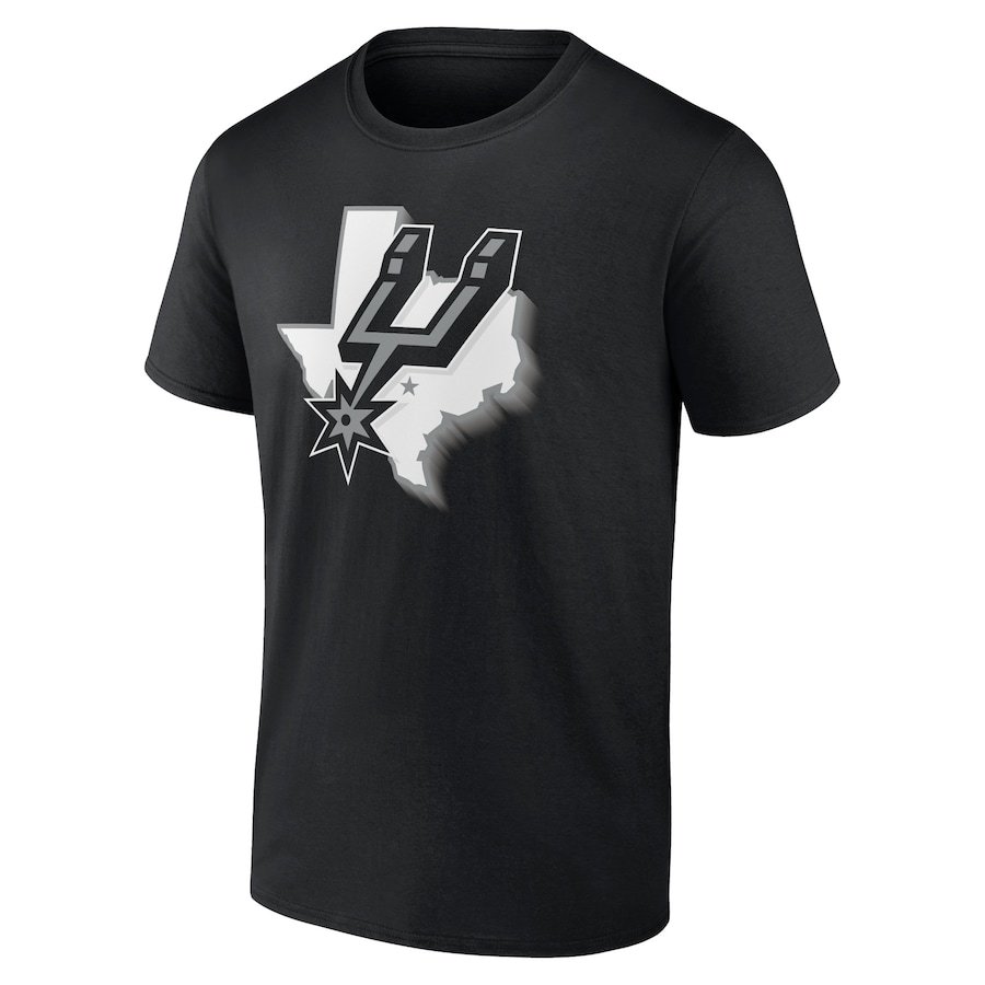 San Antonio Spurs Team Pride T-Shirt – Black - Image 2