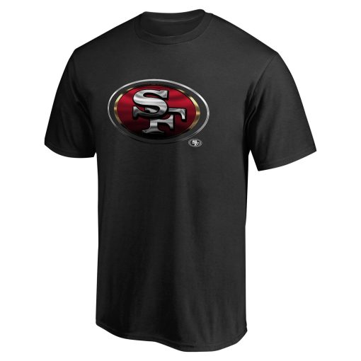 San Francisco 49ers Personalized Midnight Mascot T-Shirt – Black - Image 2