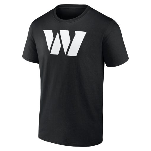 Washington Commanders Personalized Name & Number Monochrome T-Shirt – Black - Image 2