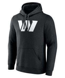 Alternative view of Washington Commanders Personalized Name & Number Pullover Hoodie – Black