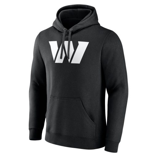 Washington Commanders Personalized Name & Number Pullover Hoodie – Black - Image 2
