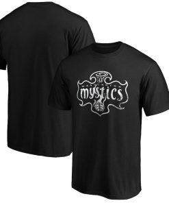 Washington Mystics Marble T-Shirt – Black