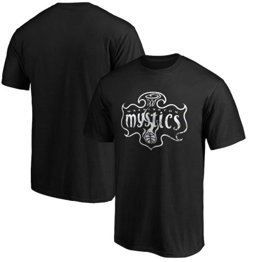 Washington Mystics Marble T-Shirt – Black