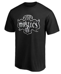 Alternative view of Washington Mystics Marble T-Shirt – Black
