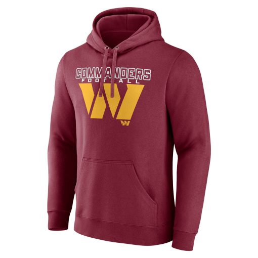 Washington Commanders Stellar Personalized Name & Number Pullover Hoodie – Burgundy - Image 2