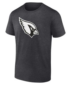 Alternative view of Arizona Cardinals Personalized Name & Number Monochrome T-Shirt – Charcoal
