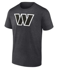 Alternative view of Washington Commanders Personalized Name & Number Monochrome T-Shirt – Charcoal