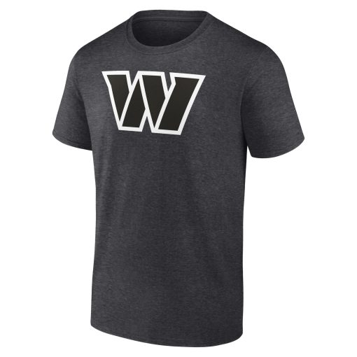 Washington Commanders Personalized Name & Number Monochrome T-Shirt – Charcoal - Image 2