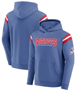 New England Patriots Darius Rucker Collection by Fanatics NFL Football Pullover Hoodie – Royal