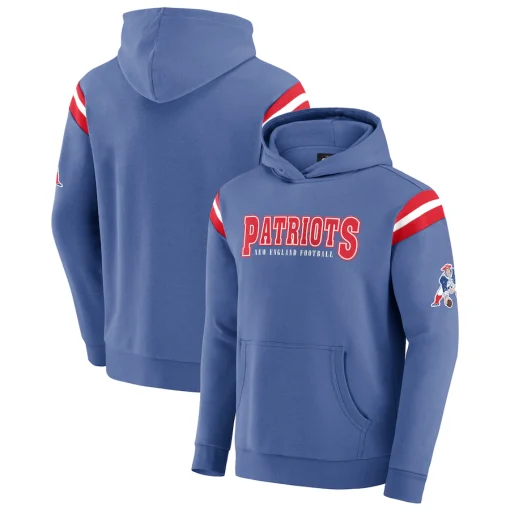 New England Patriots Darius Rucker Collection by Fanatics NFL Football Pullover Hoodie – Royal
