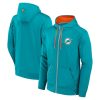 Miami Dolphins Fanatics Defender Full-Zip Hoodie – Aqua