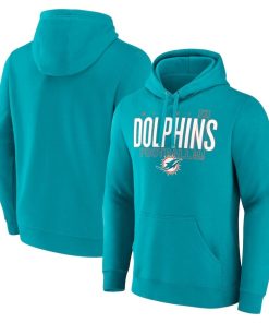 Miami Dolphins Fanatics Pylon Outline Pullover Hoodie – Aqua