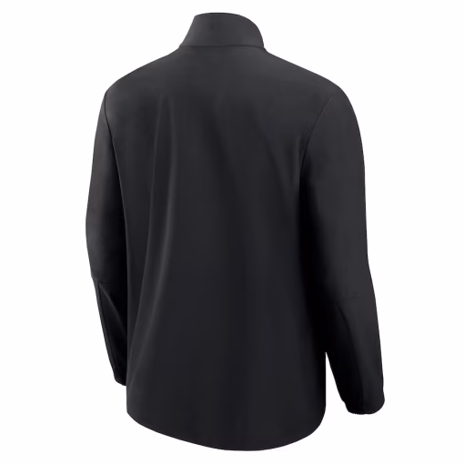 Arizona Cardinals Fanatics Front Office Woven Quarter-Zip Jacket – Black - Image 3