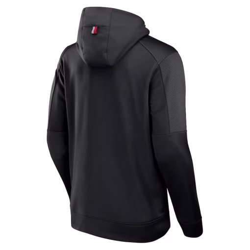 Atlanta Falcons Fanatics Defender Full-Zip Hoodie – Black - Image 3