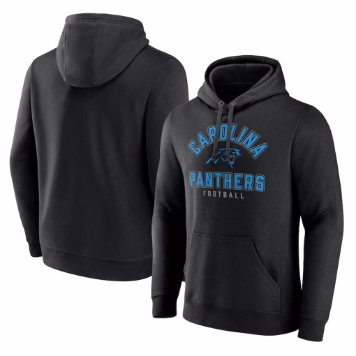 Carolina Panthers Fanatics Between the Pylons Pullover Hoodie – Black