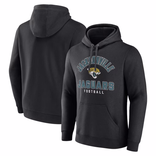 Jacksonville Jaguars Fanatics Between the Pylons Pullover Hoodie – Black