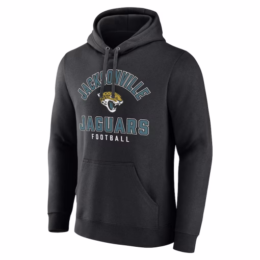 Jacksonville Jaguars Fanatics Between the Pylons Pullover Hoodie – Black - Image 2