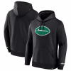 New York Jets Fanatics Legacy Fleece Pullover Hoodie – Black