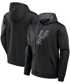 San Antonio Spurs Fanatics Reserve Defender Pullover Hoodie – Black