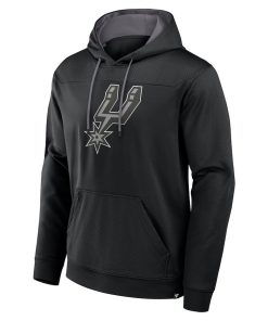 Alternative view of San Antonio Spurs Fanatics Reserve Defender Pullover Hoodie – Black