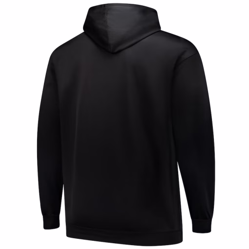 Seattle Seahawks Fanatics Big & Tall Fleece Pullover Hoodie – Black - Image 3