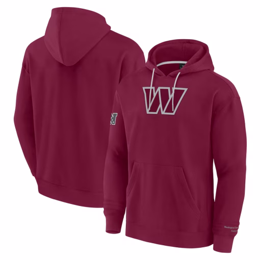 Washington Commanders Fanatics Elements Pace Fleece Pullover Hoodie – Burgundy