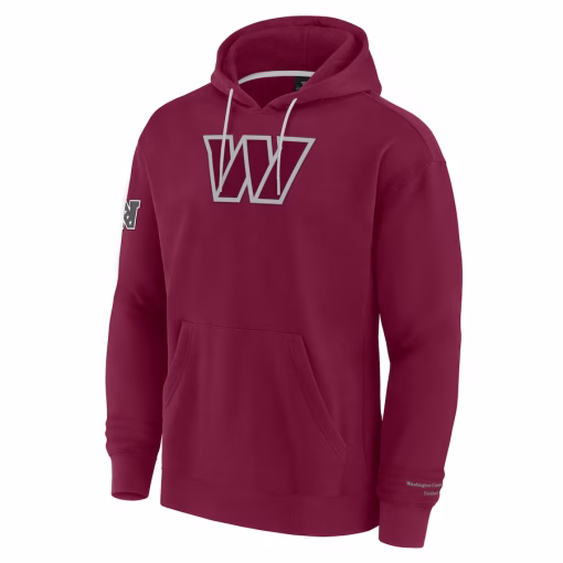 Washington Commanders Fanatics Elements Pace Fleece Pullover Hoodie – Burgundy - Image 3