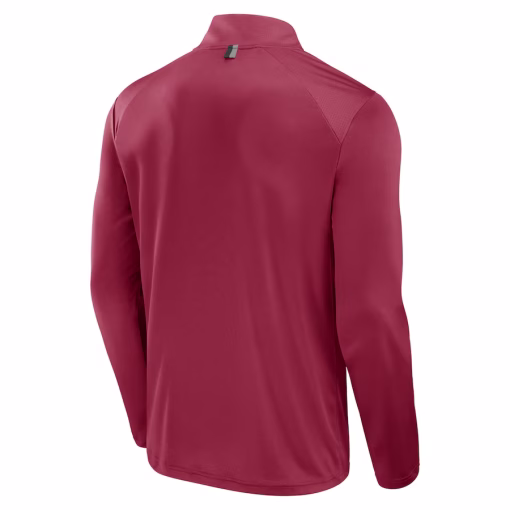 Arizona Cardinals Fanatics Defender Long Sleeve Quarter-Zip Jacket – Cardinal - Image 3