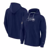 Seattle Seahawks Fanatics Elements Pace Fleece Pullover Hoodie – College Navy