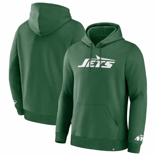 New York Jets Fanatics Legacy Fleece Pullover Hoodie – Green