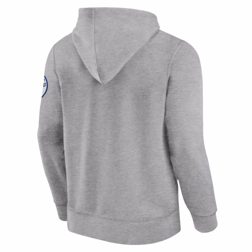 Indianapolis Colts Fanatics Label Maker Pullover Hoodie – Heather Gray - Image 3