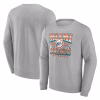 Miami Dolphins Fanatics Chance Throwback Fleece Pullover Sweatshirt – Heather Gray