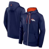 Denver Broncos Fanatics Defender Full-Zip Hoodie – Navy