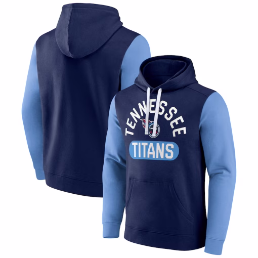 Tennessee Titans Fanatics Extra Point Pullover Hoodie – Navy